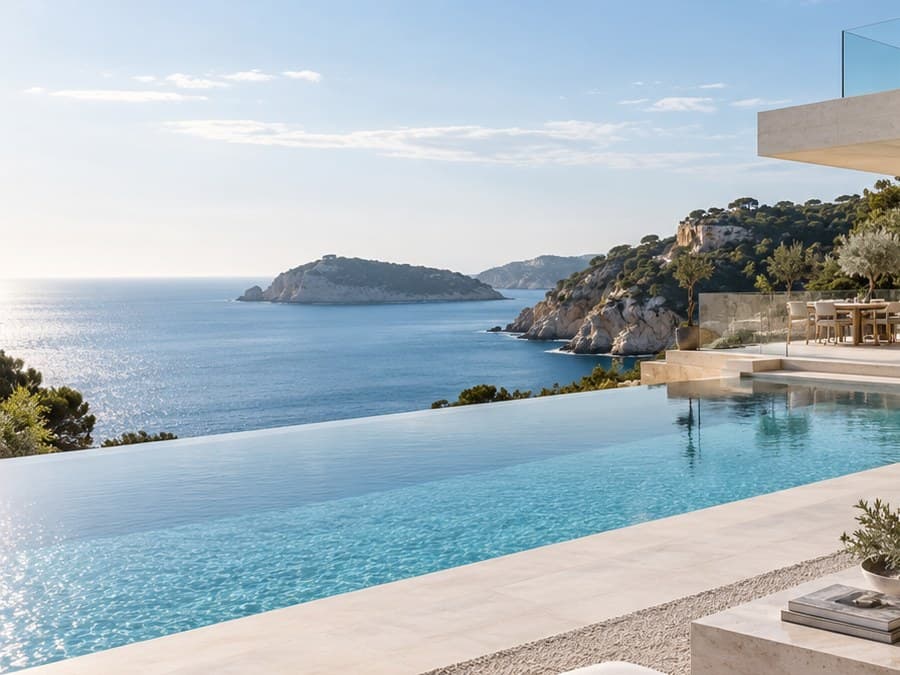 Clifftop Villa with Infinity Pool — photo 2